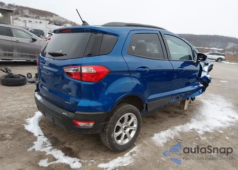 2018 Ford Ecosport Se from USA, damaged, VIN MAJ6P1UL0JC236556